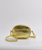 【ブランクレ/blancle】のメタリックレザー ラウンドショルダー GOLD|ID: prp329100004870654 ipo3291000000036304281