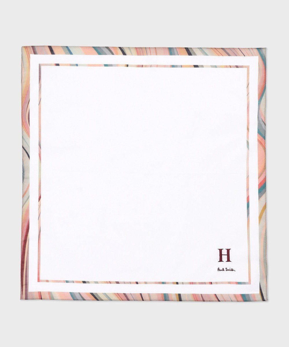 【ポール スミス/Paul Smith】のイニシャル ハンカチ インテリア・キッズ・メンズ・レディースファッション・服の通販 founy(ファニー) 　ファッション　Fashion　レディースファッション　Fashion for Women　ミニ財布・二つ折り財布　Wallets & Card Cases　エレガント 上品　Elegant　ギフト プレゼント　Gift / Present　タオル　Towel, Bath Towel　ハンカチ　Handkerchief, Hanky　ハンド　Hand, Handmade　フレーム　Frame, Outline　プリント　Print, Printed Pattern　ポケット　Pocket, Pocket Detail　財布　Wallet, Purse　H|ID: prp329100004870656 ipo3291000000036304303