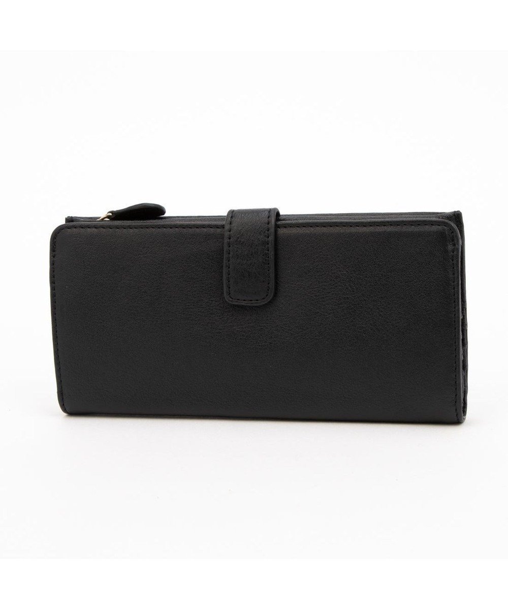 【アンビリオン/UNBILLION】のアトランタ ATLANTA / 牛革二つ折りカラーコンビ長財布 インテリア・キッズ・メンズ・レディースファッション・服の通販 founy(ファニー) 　ファッション　Fashion　レディースファッション　Fashion for Women　ミニ財布・二つ折り財布　Wallets & Card Cases　おすすめ　Recommended / Our Picks　コンビ　Combo, Combination Style　シンプル　Simple, Minimal　ポケット　Pocket, Pocket Detail　財布　Wallet, Purse　ブラック|ID: prp329100004870661 ipo3291000000036304364