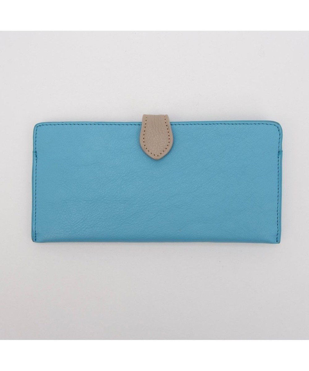 【アンビリオン/UNBILLION】のアトランタ ATLANTA / 牛革薄マチロングウォレット インテリア・キッズ・メンズ・レディースファッション・服の通販 founy(ファニー) 　ファッション　Fashion　レディースファッション　Fashion for Women　ミニ財布・二つ折り財布　Wallets & Card Cases　おすすめ　Recommended / Our Picks　シンプル　Simple, Minimal　フラップ　Flap, Flap Pocket　ポケット　Pocket, Pocket Detail　財布　Wallet, Purse　ブルー|ID: prp329100004870662 ipo3291000000036304380