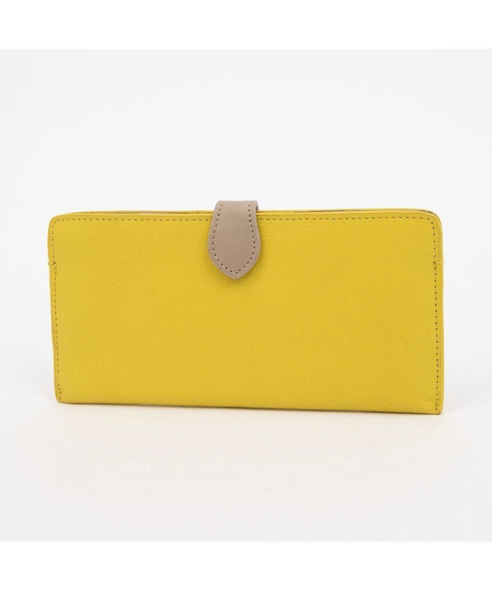【アンビリオン/UNBILLION】のアトランタ ATLANTA / 牛革薄マチロングウォレット インテリア・キッズ・メンズ・レディースファッション・服の通販 founy(ファニー) 　ファッション　Fashion　レディースファッション　Fashion for Women　ミニ財布・二つ折り財布　Wallets & Card Cases　おすすめ　Recommended / Our Picks　シンプル　Simple, Minimal　フラップ　Flap, Flap Pocket　ポケット　Pocket, Pocket Detail　財布　Wallet, Purse　イエロー|ID: prp329100004870662 ipo3291000000036304386