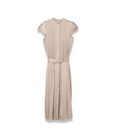 【ジョゼフ/JOSEPH】のプリーツサテン ドレス 人気、トレンドファッション・服の通販 founy(ファニー) ファッション Fashion レディースファッション Fashion for Women ワンピース Dresses フォーマル・パーティードレス・結婚式用ドレス Elegant & Casual Dresses アンクル Ankle-Length Design サテン Satin, Glossy Fabric スタンド Stand Collar, Upright Stand スリーブ Sleeve, Long Sleeve / Short Sleeve ドレス Dress, One-Piece フィット Fit, Slim Fit プリーツ Pleats, Pleated リラックス Relax, Relaxed Fit 夏 Summer 春 Spring S/S・春夏 SS, Spring/Summer, Warm Season |ID:prp329100004870671