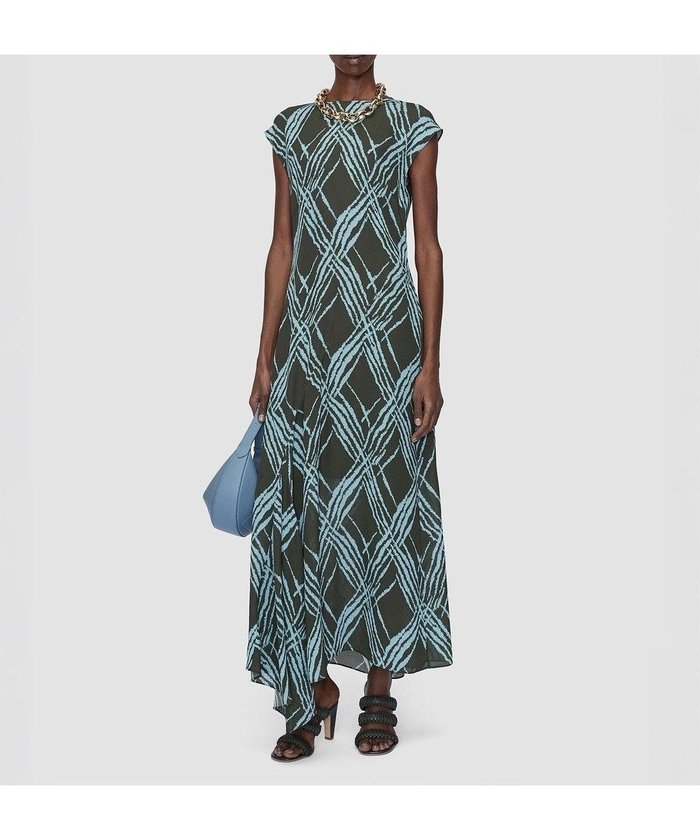 【ジョゼフ/JOSEPH】のオープンウィーブ ドレス インテリア・キッズ・メンズ・レディースファッション・服の通販 founy(ファニー) https://founy.com/ ファッション Fashion レディースファッション Fashion for Women ワンピース Dresses フォーマル・パーティードレス・結婚式用ドレス Elegant & Casual Dresses アンクル Ankle-Length Design シルク Silk, 100% Silk チェック Check, Plaid, Tartan ドレス Dress, One-Piece ドレープ Drape, Draping Fabric パターン Pattern, Design Print フィット Fit, Slim Fit ヘムライン Hemline, Bottom Cut モダン Modern, Contemporary リラックス Relax, Relaxed Fit 夏 Summer 春 Spring S/S・春夏 SS, Spring/Summer, Warm Season |ID: prp329100004870679 ipo3291000000036304522