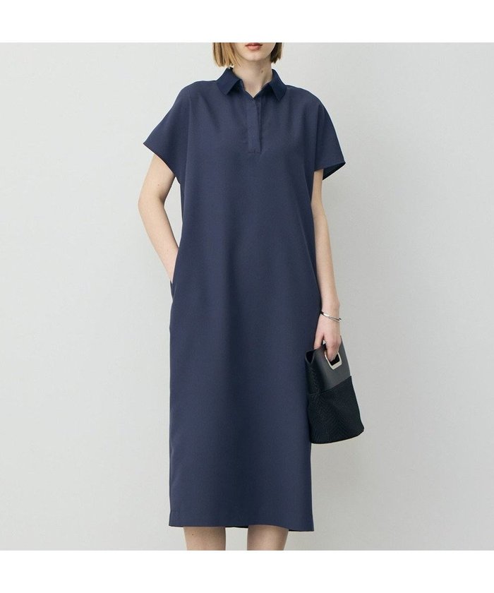 【アイシービー/iCB】の【先行予約・WEB限定】FluidBackSatin ニット衿シャツワンピース インテリア・キッズ・メンズ・レディースファッション・服の通販 founy(ファニー) https://founy.com/ ファッション Fashion レディースファッション Fashion for Women ワンピース Dresses シャツワンピース / 1枚で着映えコーデ Shirt Dresses 春 Spring サテン Satin, Glossy Fabric スキッパー Skipper, Open Collar なめらか Smooth, Silky Texture ワイド Wide, Wide Fit S/S・春夏 SS, Spring/Summer, Warm Season 夏 Summer 2026年 2026 |ID: prp329100004870692 ipo3291000000036304604