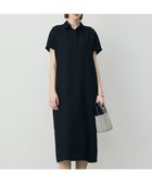 【アイシービー/iCB】の【先行予約・WEB限定】FluidBackSatin ニット衿シャツワンピース ブラック|ID: prp329100004870692 ipo3291000000036304608