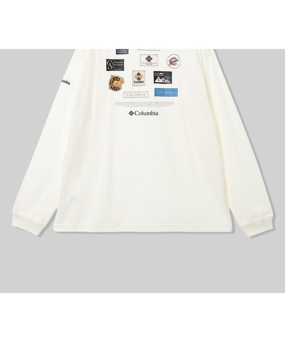 【コロンビア/Columbia】のColumbia/ スタックブルックグラフィックロングスリーブTシャツ /コロンビア インテリア・キッズ・メンズ・レディースファッション・服の通販 founy(ファニー) 　ファッション　Fashion　レディースファッション　Fashion for Women　トップス・カットソー　Cut & Sew Tops　シャツ・ブラウス・オフィスカジュアル　Elegant Blouses & Button-Ups　ロングTシャツ・Tシャツ　Longline T-Shirts & Tees　カットソー・ベーシックTシャツ　Cut-and-Sewn Tops / Stretch Tees & Basics　おすすめ　Recommended / Our Picks　アウトドア　Outdoor Clothing　インナー　Innerwear　カットソー　Cut and Sewn Top　グラフィック　Graphic, Graphic Design　トレンド　Trend, Trending Now　フィット　Fit, Slim Fit　リラックス　Relax, Relaxed Fit　ロング　Long, Long-Length　夏　Summer　S/S・春夏　SS, Spring/Summer, Warm Season　A/W・秋冬　Autumn/Winter　長袖　Long Sleeve, Full Sleeve　Sea Salt|ID: prp329100004870697 ipo3291000000036304663