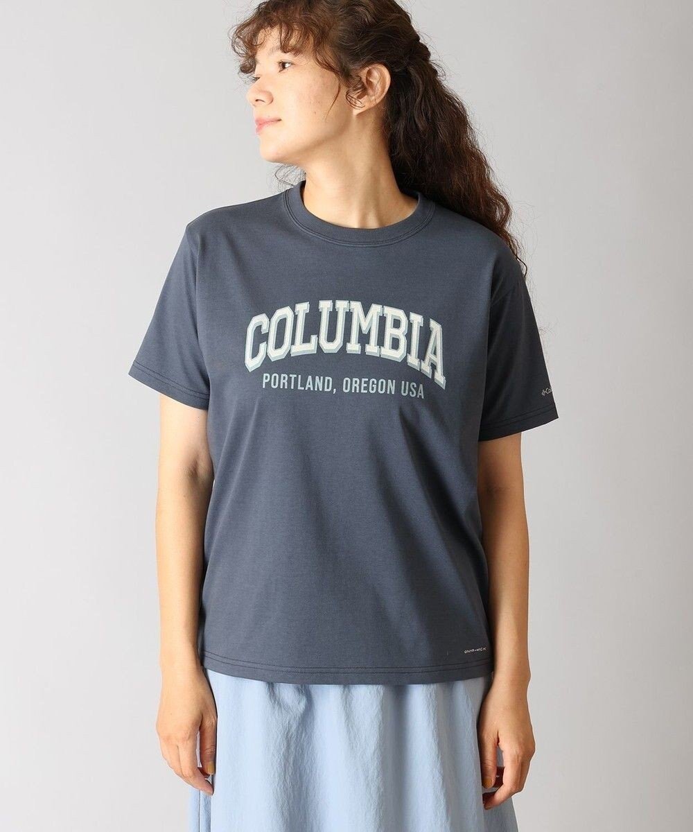 【コロンビア/Columbia】のColumbia/ ウィメンズチャールズドライブショートスリーブTシャツ /コロンビア インテリア・キッズ・メンズ・レディースファッション・服の通販 founy(ファニー) 　ファッション　Fashion　レディースファッション　Fashion for Women　トップス・カットソー　Cut & Sew Tops　シャツ・ブラウス・オフィスカジュアル　Elegant Blouses & Button-Ups　ロングTシャツ・Tシャツ　Longline T-Shirts & Tees　カットソー・ベーシックTシャツ　Cut-and-Sewn Tops / Stretch Tees & Basics　おすすめ　Recommended / Our Picks　アウトドア　Outdoor Clothing　カットソー　Cut and Sewn Top　ジャケット　Jacket, Outerwear　プリント　Print, Printed Pattern　ロング　Long, Long-Length　夏　Summer　S/S・春夏　SS, Spring/Summer, Warm Season　A/W・秋冬　Autumn/Winter　Shark|ID: prp329100004870698 ipo3291000000036304681