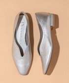 【その他のブランド/Other】のヒールキャップ Vカットソフトパンプス シルバー|ID: prp329100004870713 ipo3291000000036377888