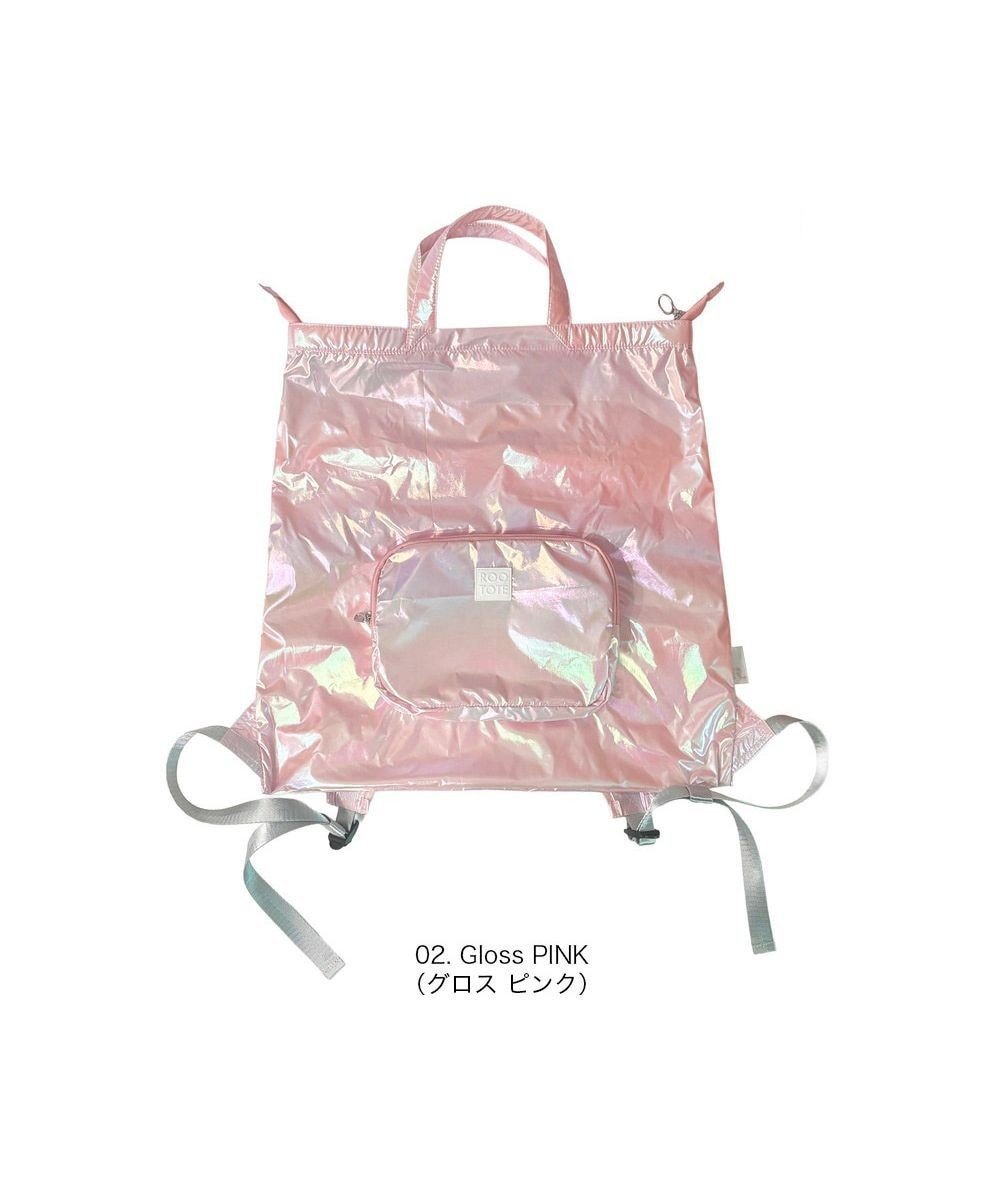 【ルートート/ROOTOTE】の3590【ルートート】LT.メッケル.ルミエ-B インテリア・キッズ・メンズ・レディースファッション・服の通販 founy(ファニー) 　ファッション　Fashion　レディースファッション　Fashion for Women　バッグ　Bags　カメラ　Camera Accessories　コンパクト　Compact, Small Size　軽量　Lightweight, Ultra Light　ショルダー　Shoulder, Shoulder Strap　ダブル　Double, Double-Breasted　ハンカチ　Handkerchief, Hanky　パール　Pearl, Pearl Accent　ポケット　Pocket, Pocket Detail　リュック　Backpack, Rucksack　ワッシャー　Washer, Crinkled Finish　旅行　Travel　小旅行　Short Trip　新作・新入荷　New Arrivals / New In　02:グロス ピンク|ID: prp329100004870727 ipo3291000000036304934