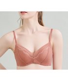 【ウンナナクール/une nana cool】の【リニューアル】364ブラ レース ノンワイヤーブラ コーラル|ID: prp329100004870729 ipo3291000000036304954