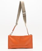 【ブランクレ/blancle】のシュリンクレザー クラッチショルダー 人気、トレンドファッション・服の通販 founy(ファニー) ファッション Fashion レディースファッション Fashion for Women バッグ Bags イタリア Italy クラッチ Clutch, Clutch Bag ショルダー Shoulder, Shoulder Strap シルバー Silver, Metallic Silver シンプル Simple, Minimal 財布 Wallet, Purse フロント Front, Front Design ポケット Pocket, Pocket Detail ラップ Wrap, Wrap Design エレガント 上品 Elegant thumbnail ORANGE|ID: prp329100004870735 ipo3291000000036305091