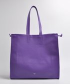 【ブランクレ/blancle】のシュリンクレザー スクイーズビッグトート PURPLE|ID: prp329100004870736 ipo3291000000036305122