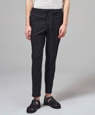 【ジョゼフ オム/JOSEPH HOMME / MEN】の新色追加【セットアップ対応】トリコサッカーストレッチ ドロスト付テーパードパンツ / PEGG CONVERTIBLE ブラック系|ID: prp329100004871185 ipo3291000000036311465
