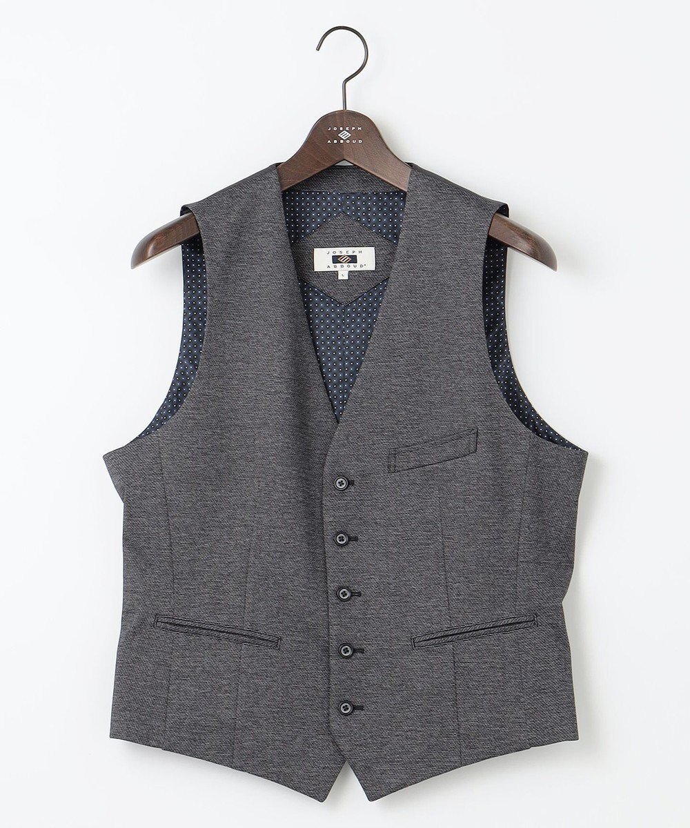 【ジョセフ アブード/JOSEPH ABBOUD / MEN】の【ストレッチ】ツィーディージャージ ベスト 人気、トレンドファッション・服の通販 founy(ファニー) 　ファッション　Fashion　メンズファッション　Fashion for Men　トップス・カットソー　Cut & Sew Tops　ベスト・ジレ　Vests & Gilets　シンプル　Simple, Minimal　ストレッチ　Stretch, Stretchy Fabric　チェック　Check, Plaid, Tartan　ツイード／ツィード　Choker, Choker Necklace　プリント　Print, Printed Pattern　ベスト　Vest, Waistcoat　エレガント 上品　Elegant　A/W・秋冬　Autumn/Winter　 other-1|ID: prp329100004871193 ipo3291000000036311487