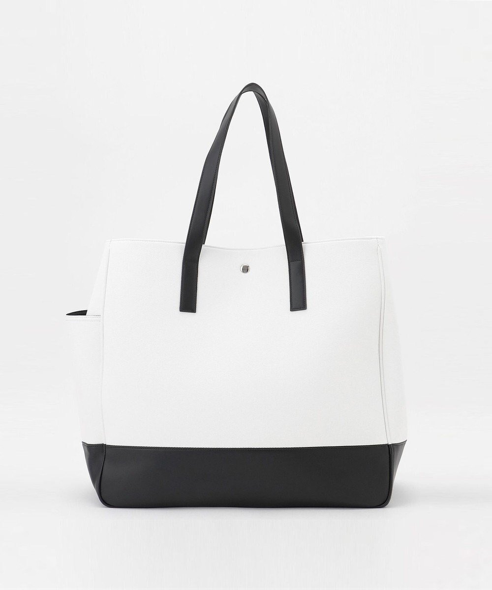 【ジョゼフ オム/JOSEPH HOMME / MEN】の新素材・新型【軽量/撥水】シンセティックキャンバス ビッグトート インテリア・キッズ・メンズ・レディースファッション・服の通販 founy(ファニー) 　ファッション　Fashion　メンズファッション　Fashion for Men　バッグ　Bags　旅行　Travel　軽量　Lightweight, Ultra Light　ホワイト系|ID: prp329100004871195 ipo3291000000036311499