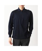 【ダックス/DAKS / MEN】のチェックプラケット ジップアップポロ ネイビー|ID: prp329100004871202 ipo3291000000036311535