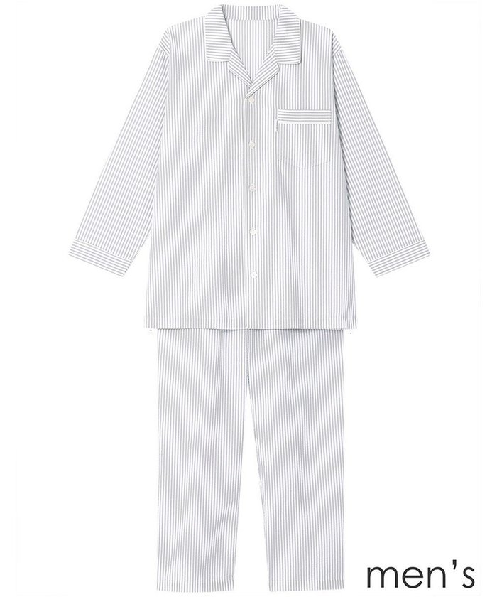 【ワコール 睡眠科学/wacoal suimin / MEN】のメンズ パジャマ 長袖 長ズボン 綿100%(本体) サッカー素材 YGX345 睡眠科学/ワコール インテリア・キッズ・メンズ・レディースファッション・服の通販 founy(ファニー) https://founy.com/ ファッション Fashion メンズファッション Fashion for Men サッカー Seersucker, Summer Fabric パジャマ Pajamas, Sleepwear ボトム Bottoms, Lower Wear メンズ Men's, Menswear 長袖 Long Sleeve, Full Sleeve |ID: prp329100004871206 ipo3291000000036311554