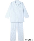 【ワコール 睡眠科学/wacoal suimin / MEN】のメンズ パジャマ 長袖 長ズボン 綿100%(本体) サッカー素材 YGX345 睡眠科学/ワコール サックス|ID: prp329100004871206 ipo3291000000036311556