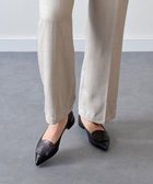 【インター ショシュール/INTER-CHAUSSURES】の【FABIO RUSCONI】ローヒールポインテッドトウパンプス ブラック|ID: prp329100004871211 ipo3291000000036311571