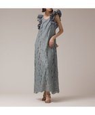 【グレース コンチネンタル/GRACE CONTINENTAL】のフリルレースワンピース ブルー|ID: prp329100004871212 ipo3291000000036311575