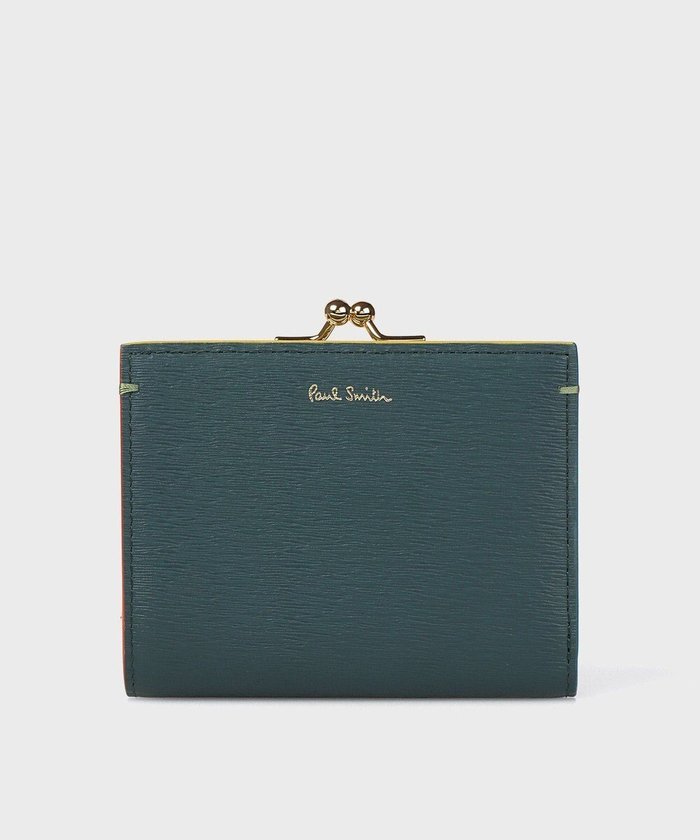【ポール スミス/Paul Smith】のカラードエッジ がま口 2つ折り財布 インテリア・キッズ・メンズ・レディースファッション・服の通販 founy(ファニー) https://founy.com/ ファッション Fashion レディースファッション Fashion for Women ミニ財布・二つ折り財布 Wallets & Card Cases 財布 Wallet, Purse プリント Print, Printed Pattern ポケット Pocket, Pocket Detail |ID: prp329100004871214 ipo3291000000036311587