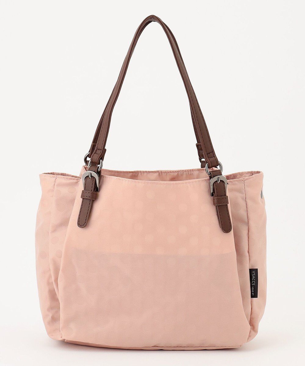 【イザック/Y'SACCS】の【Y SACCS vous et】ドットジャカード マルチウェイトート Sサイズ インテリア・キッズ・メンズ・レディースファッション・服の通販 founy(ファニー) ファッション Fashion レディースファッション Fashion for Women バッグ Bags ジャカード/ジャガード Jacquard, Woven Pattern ドット Polka Dot, Dot Pattern ポケット Pocket, Pocket Detail ポーチ Pouch, Small Case マグネット Magnet, Magnetic Closure 人気 Popular, Best Seller ライトピンク|ID: prp329100004871216 ipo3291000000036311601