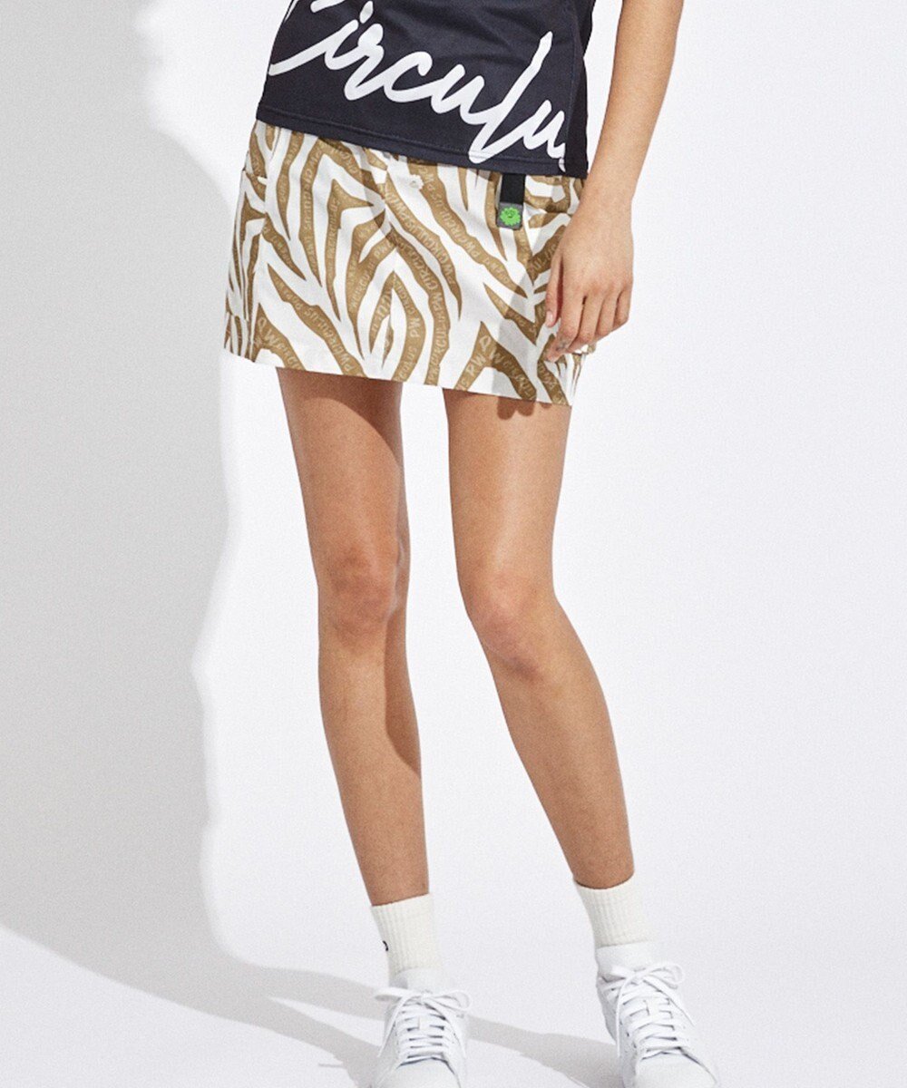 【ピーダブリュサーキュラス/PW CIRCULUS】の【高通気 / 軽撥水 / 軽量のDotAir 使用】【WOMEN】ゼブラ柄スカート ゴルフウェア レディース インテリア・キッズ・メンズ・レディースファッション・服の通販 founy(ファニー) ファッション Fashion レディースファッション Fashion for Women スカート Skirts 春 Spring グラフィック Graphic, Graphic Design 軽量 Lightweight, Ultra Light ショーツ Shorts, Short Pants ストレッチ Stretch, Stretchy Fabric 人気 Popular, Best Seller ベーシック Basic, Essential ポケット Pocket, Pocket Detail モチーフ Motif, Design Theme S/S・春夏 SS, Spring/Summer, Warm Season 夏 Summer 2024年 2024 2024春夏・S/S Spring/Summer 2024 SS24 ゴルフ Golf ベージュ系5|ID: prp329100004871222 ipo3291000000036311624
