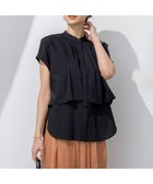 【23区/NIJYUSANKU】の【撥水加工/洗える】シアーナイロンツイル レイヤード ブラウス 人気、トレンドファッション・服の通販 founy(ファニー) ファッション Fashion レディースファッション Fashion for Women トップス・カットソー Cut & Sew Tops シャツ・ブラウス・オフィスカジュアル Elegant Blouses & Button-Ups 春 Spring 洗える Machine Washable ギャザー Gathered, Ruffled スタイリッシュ Stylish, Fashionable フレア Flare, Flared ラベンダー Lavender S/S・春夏 SS, Spring/Summer, Warm Season おすすめ Recommended / Our Picks 夏 Summer 2025年 2025 2025春夏・S/S Spring/Summer 2025 SS25 thumbnail ブラック系|ID: prp329100004871227 ipo3291000000036311657