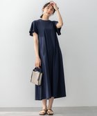 【組曲/KUMIKYOKU】のサマージャージフレア ワンピース ネイビー系|ID: prp329100004871229 ipo3291000000036311666