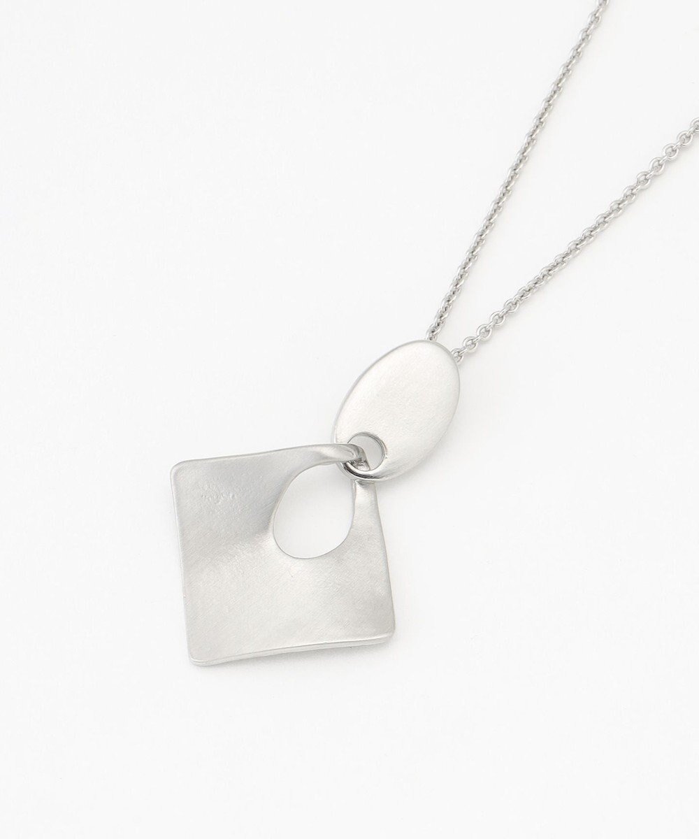 【自由区/JIYU-KU】のオリエンタルハング ネックレス インテリア・キッズ・メンズ・レディースファッション・服の通販 founy(ファニー) 　ファッション　Fashion　レディースファッション　Fashion for Women　ジュエリー　Jewelry　ネックレス　Necklaces & Pendants　アクセサリー　Fashion Accessories　オリエンタル　Oriental Pattern　オーバル　Oval Design　ネックレス　Necklace, Pendant Necklace　メタル　Metal, Metal Parts　夏　Summer　マットシルバー|ID: prp329100004871231 ipo3291000000036311678