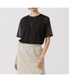 【アイシービー/iCB】の【接触冷感・洗える】 チュールコンビ カットソー 人気、トレンドファッション・服の通販 founy(ファニー) ファッション Fashion レディースファッション Fashion for Women トップス・カットソー Cut & Sew Tops シャツ・ブラウス・オフィスカジュアル Elegant Blouses & Button-Ups ロングTシャツ・Tシャツ Longline T-Shirts & Tees カットソー・ベーシックTシャツ Cut-and-Sewn Tops / Stretch Tees & Basics インナー Innerwear 春 Spring 洗える Machine Washable カットソー Cut and Sewn Top クール Cool, Chic コンパクト Compact, Small Size シアー Sheer, See-Through チュール Tulip, Tulip Motif トレンド Trend, Trending Now ノースリーブ Sleeveless, No-Sleeve ベーシック Basic, Essential S/S・春夏 SS, Spring/Summer, Warm Season 夏 Summer 2024年 2024 2024春夏・S/S Spring/Summer 2024 SS24 thumbnail ブラック系|ID: prp329100004871234 ipo3291000000036311695