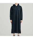 【ジェイプレスヨークストリート/J.PRESS YORK STREET】の【WOMEN】NEEDLE JERSEY フード付きワンピース ブラック系|ID: prp329100004871237 ipo3291000000036311712