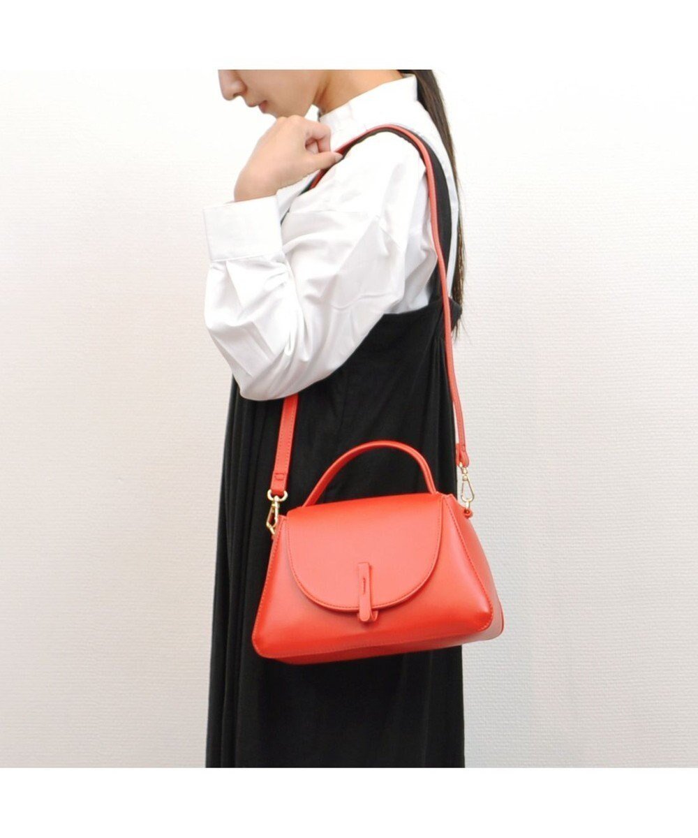 【アンビリオン/UNBILLION】のcachecache ワンハンドルフラップ付きミニショルダー インテリア・キッズ・メンズ・レディースファッション・服の通販 founy(ファニー) 　ファッション　Fashion　レディースファッション　Fashion for Women　オケージョン　Occasion Wear　カラフル　Colorful Design　クラシック　Classic, Timeless Style　軽量　Lightweight, Ultra Light　ショルダー　Shoulder, Shoulder Strap　財布　Wallet, Purse　台形　A-Line, Trapezoid Shape　ハンド　Hand, Handmade　ミックス　Mix, Mixed Style　モチーフ　Motif, Design Theme　再入荷　Restock / Back in Stock　レッド|ID: prp329100004871260 ipo3291000000036311901