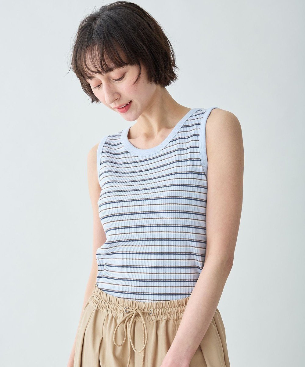 【エニー/ANY】のテレコラウンドヘムタンクトップ インテリア・キッズ・メンズ・レディースファッション・服の通販 founy(ファニー) ファッション Fashion レディースファッション Fashion for Women トップス・カットソー Cut & Sew Tops インナー Innerwear 春 Spring 抗菌 Antibacterial, Bacteria-Resistant サロペット Overalls, Salopette シンプル Simple, Minimal ジャケット Jacket, Outerwear タンク Tank Top, Sleeveless Top テレコ Ribbed, Rib Stitch 定番 Standard, Basic Item フィット Fit, Slim Fit ベーシック Basic, Essential ボーダー Border, Stripe 無地 Plain, Solid Color S/S・春夏 SS, Spring/Summer, Warm Season おすすめ Recommended / Our Picks 夏 Summer ブルーベース|ID: prp329100004871277 ipo3291000000036312131