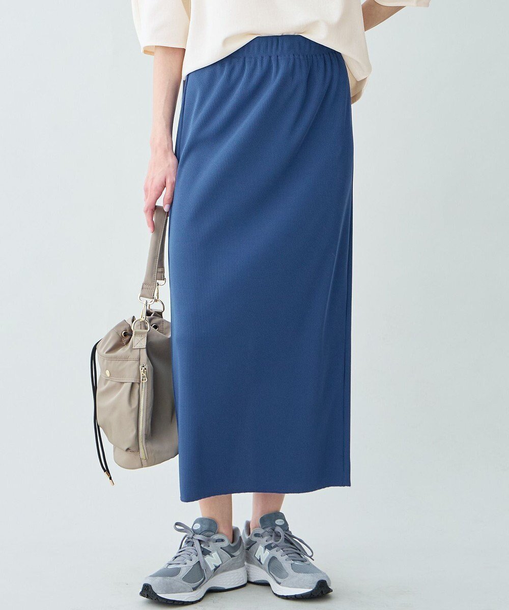 【エニー/ANY】のテレコナロースカート 人気、トレンドファッション・服の通販 founy(ファニー) 　ファッション　Fashion　レディースファッション　Fashion for Women　スカート　Skirts　春　Spring　シンプル　Simple, Minimal　スリット　Slit, Slit Detail　ロング　Long, Long-Length　S/S・春夏　SS, Spring/Summer, Warm Season　おすすめ　Recommended / Our Picks　夏　Summer　旅行　Travel　 other-1|ID: prp329100004871279 ipo3291000000036312155