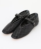 【ベイジ,/BEIGE,】の【一部店舗限定】HENRI EN VARGO / MATHILDE パンチングレザーメリージェーン Black|ID: prp329100004871281 ipo3291000000036312177