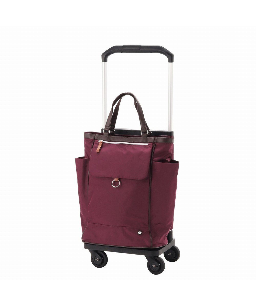 【エースバッグズアンドラゲッジ/ACE BAGS & LUGGAGE】のsoelte オートゥイユ お買い物キャリーバッグ 21L 機内持込 キャスターストッパー 36002 ソエルテ インテリア・キッズ・メンズ・レディースファッション・服の通販 founy(ファニー) ファッション Fashion レディースファッション Fashion for Women スーツ Business Suits & Workwear 傘 Umbrella, Parasol フロント Front, Front Design ポケット Pocket, Pocket Detail マグネット Magnet, Magnetic Closure メッシュ Mesh, Net Fabric リュック Backpack, Rucksack ワイド Wide, Wide Fit 再入荷 Restock / Back in Stock スーツケース キャリーケース Suitcase / Carry Case パープル|ID: prp329100004871295 ipo3291000000036312293