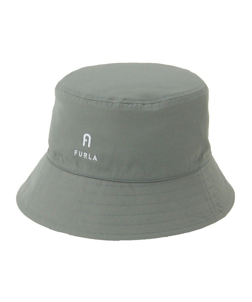【ムーンバット/MOONBAT】のFURLA(フルラ)リバーシブルバケットハット 帽子 無地 UVカット 手洗い可能 インテリア・キッズ・メンズ・レディースファッション・服の通販 founy(ファニー) 　ファッション　Fashion　レディースファッション　Fashion for Women　キャップ&ハット　Hats & Caps　イタリア　Italy　エレガント 上品　Elegant　パターン　Pattern, Design Print　帽子　Hat, Headwear　無地　Plain, Solid Color　グレー|ID: prp329100004871303 ipo3291000000036312376