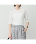 【アイシービー/iCB】のレースパターン ニット 人気、トレンドファッション・服の通販 founy(ファニー) ファッション Fashion レディースファッション Fashion for Women トップス・カットソー Cut & Sew Tops ニット Knit Tops & Sweaters アイレット Eyelet Lace インナー Innerwear 春 Spring サマー Summer, Summer Style ジャケット Jacket, Outerwear セーター Sweater, Knitwear パターン Pattern, Design Print ヨーク Yoke, Yoke Design レース Lace, Lace Fabric S/S・春夏 SS, Spring/Summer, Warm Season 夏 Summer エレガント 上品 Elegant 2026年 2026 thumbnail オフホワイト|ID: prp329100004871306 ipo3291000000036312411