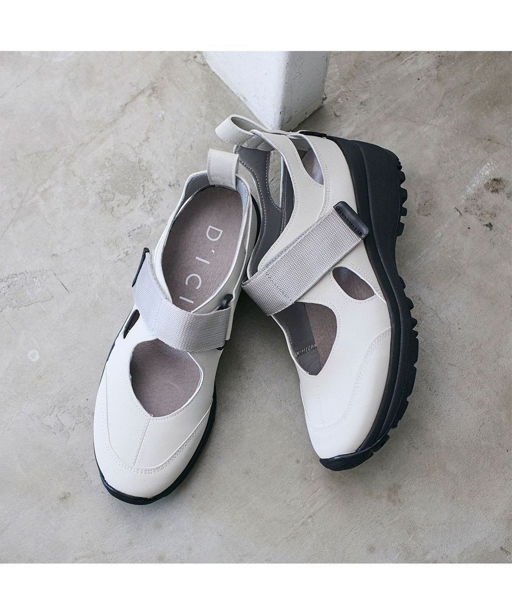 【モード エ ジャコモ/MODE ET JACOMO】のD ICI ワンストラップスニーカー 人気、トレンドファッション・服の通販 founy(ファニー) 　ファッション　Fashion　レディースファッション　Fashion for Women　春　Spring　軽量　Lightweight, Ultra Light　サンダル　Sandals, Summer Shoes　シューズ　Shoes, Footwear　シンプル　Simple, Minimal　スニーカー　Sneakers, Trainers　人気　Popular, Best Seller　フォルム　Silhouette, Form　S/S・春夏　SS, Spring/Summer, Warm Season　夏　Summer　旅行　Travel　エレガント 上品　Elegant　ビジネス 仕事 通勤　Business / Work / Commuting　 other-1|ID: prp329100004871311 ipo3291000000036312450