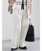 【テチチ/Te chichi】のハイウエストワイドチノパンツ《2026 spring catalog item》 オフホワイト|ID: prp329100004871315 ipo3291000000036312485