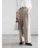 【テチチ/Te chichi】のハイウエストワイドチノパンツ《2026 spring catalog item》 ベージュ|ID: prp329100004871315 ipo3291000000036312486