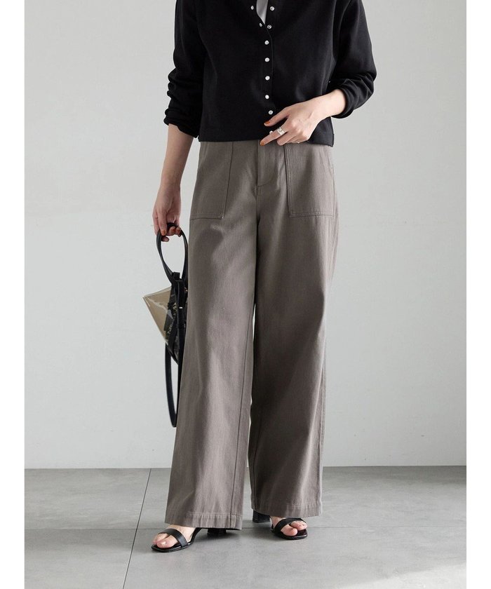 【テチチ/Te chichi】のベイカーパンツ インテリア・キッズ・メンズ・レディースファッション・服の通販 founy(ファニー) https://founy.com/ ファッション Fashion レディースファッション Fashion for Women パンツ Pants & Trousers おすすめ Recommended / Our Picks シンプル Simple, Minimal ストレート Straight, Straight Cut ポケット Pocket, Pocket Detail ワイド Wide, Wide Fit 夏 Summer S/S・春夏 SS, Spring/Summer, Warm Season A/W・秋冬 Autumn/Winter |ID: prp329100004871319 ipo3291000000036312521