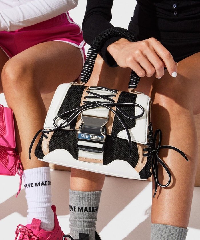 【スティーブマデン/STEVE MADDEN】のBDIEGO スニーカーディテールミニバッグ インテリア・キッズ・メンズ・レディースファッション・服の通販 founy(ファニー) https://founy.com/ ファッション Fashion レディースファッション Fashion for Women バッグ Bags 厚底 Platform Shoes シューズ Shoes, Footwear スニーカー Sneakers, Trainers メッシュ Mesh, Net Fabric |ID: prp329100004871323 ipo3291000000036312567