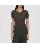 【ジョゼフ/JOSEPH】のシアークレープ ショートスリーブニット 人気、トレンドファッション・服の通販 founy(ファニー) ファッション Fashion レディースファッション Fashion for Women トップス・カットソー Cut & Sew Tops ニット Knit Tops & Sweaters シンプル Simple, Minimal スリム Slim, Slim Fit セーター Sweater, Knitwear フィット Fit, Slim Fit リネン Linen, Linen Fabric 夏 Summer 春 Spring S/S・春夏 SS, Spring/Summer, Warm Season thumbnail Palm Leaf|ID: prp329100004871593 ipo3291000000036322219