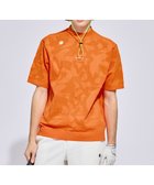 【ピーダブリュサーキュラス/PW CIRCULUS / MEN】の【MEN】DOVEモチーフ ニットモックネック ゴルフ 人気、トレンドファッション・服の通販 founy(ファニー) ファッション Fashion メンズファッション Fashion for Men トップス・カットソー Cut & Sew Tops ニット・セーター / 定番トップス Knit Tops & Sweaters ゴルフ Golf セーター Sweater, Knitwear プリント Print, Printed Pattern モチーフ Motif, Design Theme ラバー Rubber, Rubber Sole エレガント 上品 Elegant 人気 Popular, Best Seller 夏 Summer 春 Spring S/S・春夏 SS, Spring/Summer, Warm Season 洗える Machine Washable 無地 Plain, Solid Color thumbnail オレンジ系|ID: prp329100004871618 ipo3291000000036322284