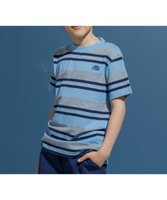 【ジェイ プレス/J.PRESS / KIDS】の【100-130cm】マルチボーダー 半袖Tシャツ 人気、トレンドファッション・服の通販 founy(ファニー) ファッション Fashion キッズファッション Fashion for Kids トップス・カットソー Cut & Sew Tops 春 Spring カットソー Cut and Sewn Top スマホ Smartphone, Mobile Device トレンド Trend, Trending Now 定番 Standard, Basic Item 人気 Popular, Best Seller ベーシック Basic, Essential ボーダー Border, Stripe 半袖 Short Sleeve, Half Sleeve ワンポイント One Point, Statement Accent S/S・春夏 SS, Spring/Summer, Warm Season 夏 Summer 2026年 2026 |ID:prp329100004871625