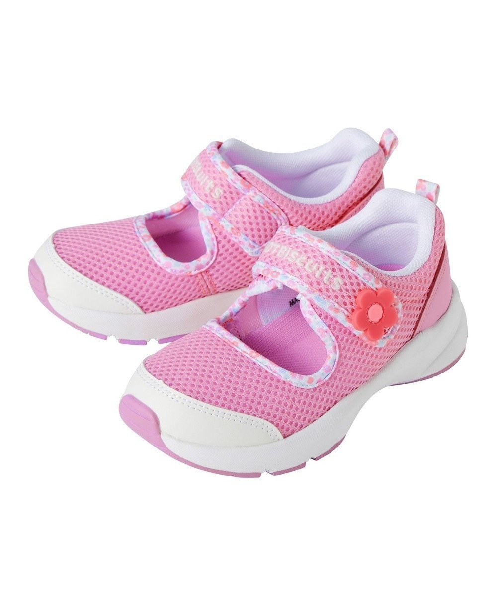 【ミキハウスホットビスケッツ/MIKI HOUSE HOT BISCUITS / KIDS】の【16-18cm】ワンストラップ風 ダブルラッセル キッズシューズ インテリア・キッズ・メンズ・レディースファッション・服の通販 founy(ファニー) ファッション Fashion キッズファッション Fashion for Kids 春 Spring サンダル Sandals, Summer Shoes シューズ Shoes, Footwear スニーカー Sneakers, Trainers ダブル Double, Double-Breasted 定番 Standard, Basic Item パイピング Piping, Trim Design フィット Fit, Slim Fit ベビー Baby, Babywear ラッセル Raschel, Raschel Lace ラップ Wrap, Wrap Design ワンポイント One Point, Statement Accent A/W・秋冬 Autumn/Winter S/S・春夏 SS, Spring/Summer, Warm Season おすすめ Recommended / Our Picks 夏 Summer ギフト プレゼント Gift / Present ピンク|ID: prp329100004871635 ipo3291000000036322334