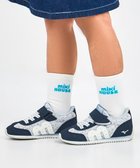 【ミキハウスホットビスケッツ/MIKI HOUSE HOT BISCUITS / KIDS】の【WEB限定】【16-21cm】ミズノコラボ キッズシューズ【WebLimited】 人気、トレンドファッション・服の通販 founy(ファニー) ファッション Fashion キッズファッション Fashion for Kids インソール Shoe Insole シューズ Shoes, Footwear スニーカー Sneakers, Trainers 人気 Popular, Best Seller プリント Print, Printed Pattern メッシュ Mesh, Net Fabric おすすめ Recommended / Our Picks thumbnail サックス|ID: prp329100004871652 ipo3291000000036322385