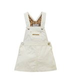 【ミキハウスホットビスケッツ/MIKI HOUSE HOT BISCUITS / KIDS】の【ミキハウス】【80-120cm】 ジャンパースカート 人気、トレンドファッション・服の通販 founy(ファニー) ファッション Fashion キッズファッション Fashion for Kids ワンピース Dresses シンプル Simple, Minimal デニム Denim, Jeans Material ポケット Pocket, Pocket Detail 夏 Summer S/S・春夏 SS, Spring/Summer, Warm Season A/W・秋冬 Autumn/Winter thumbnail 白|ID: prp329100004871659 ipo3291000000036322404